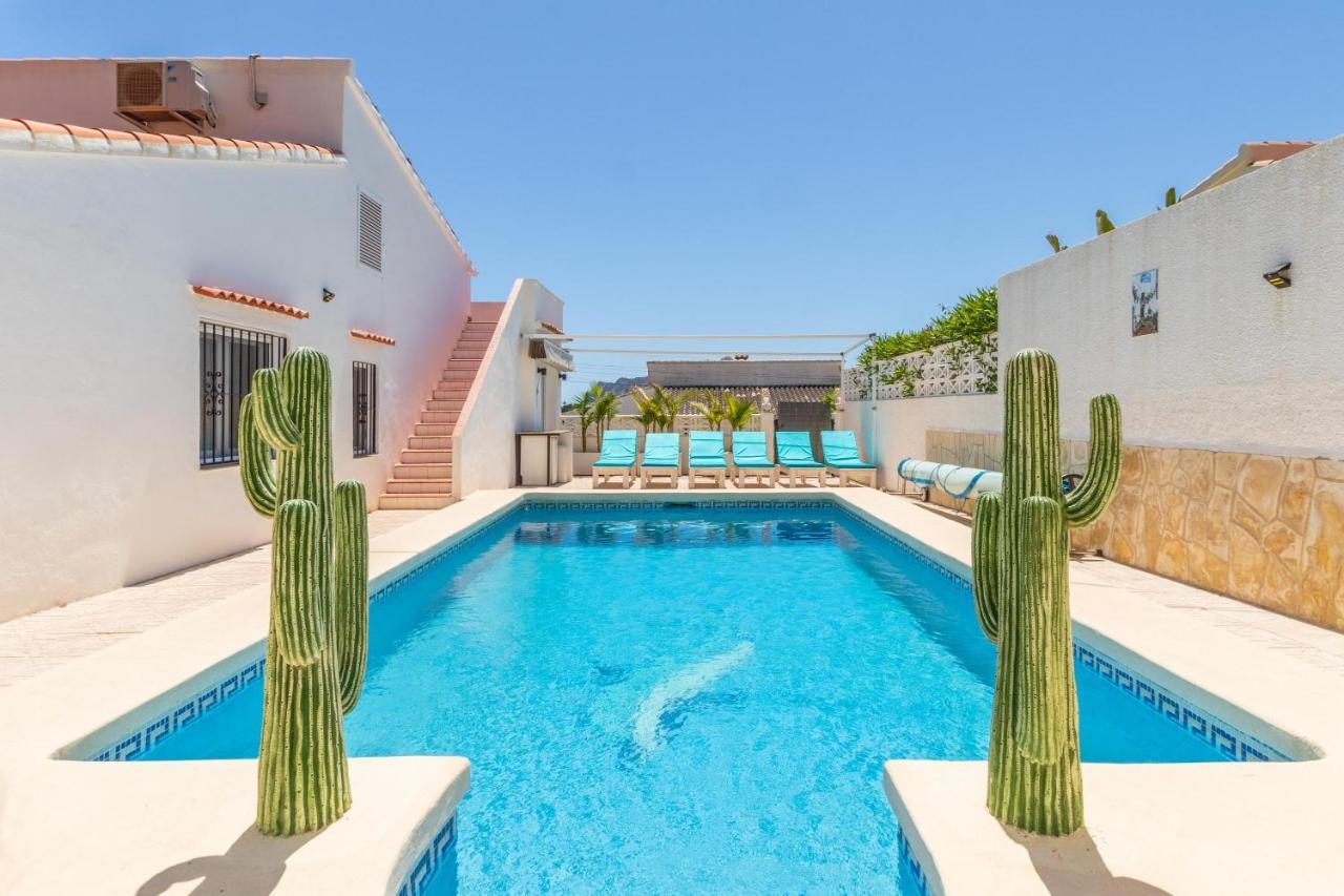 Villa Carolima - Heated Pool Casas de Torrat Bagian luar foto